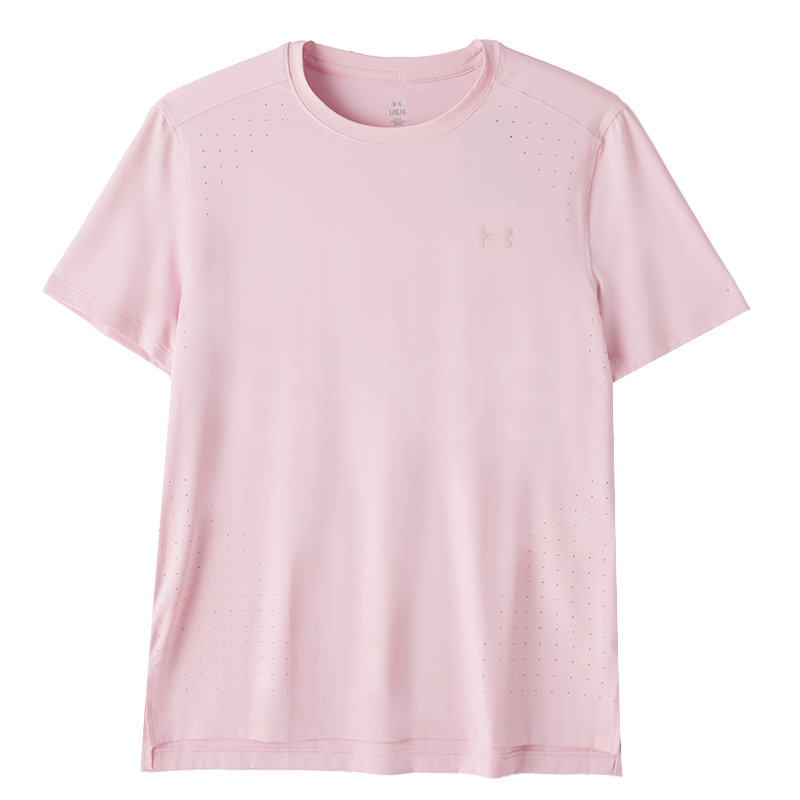 언더아머 UA LAUNCH 엘리트 SHORTSLEEVE 핑크