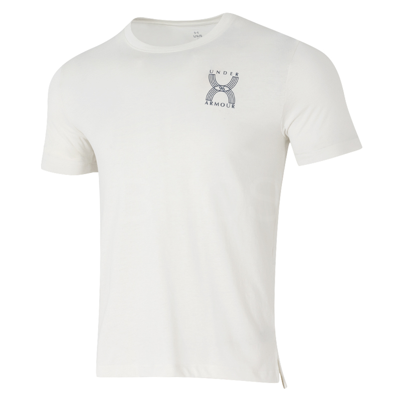 언더아머 UA RUN 96 SHORTSLEEVE 화이트 남성