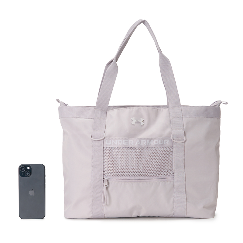 언더아머 UA Studio Tote 그레이 여성 가방