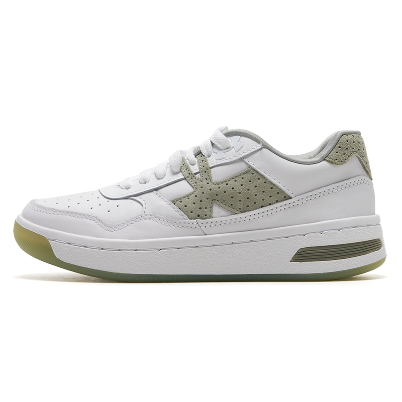 언더아머 UA Court 96 Suede 화이트 여성 스