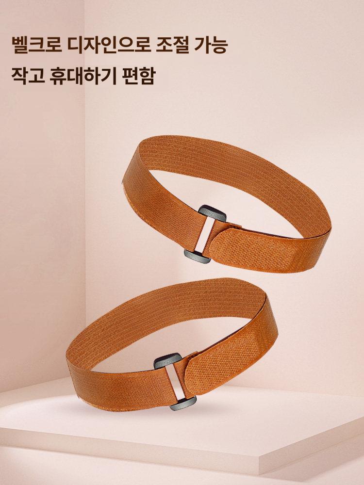고정 장치가 강력한 매트 방지 요가 신축성 스트랩 조절 롱타입 2줄 6 8 10 15 20mm용 - 상세 이미지 2