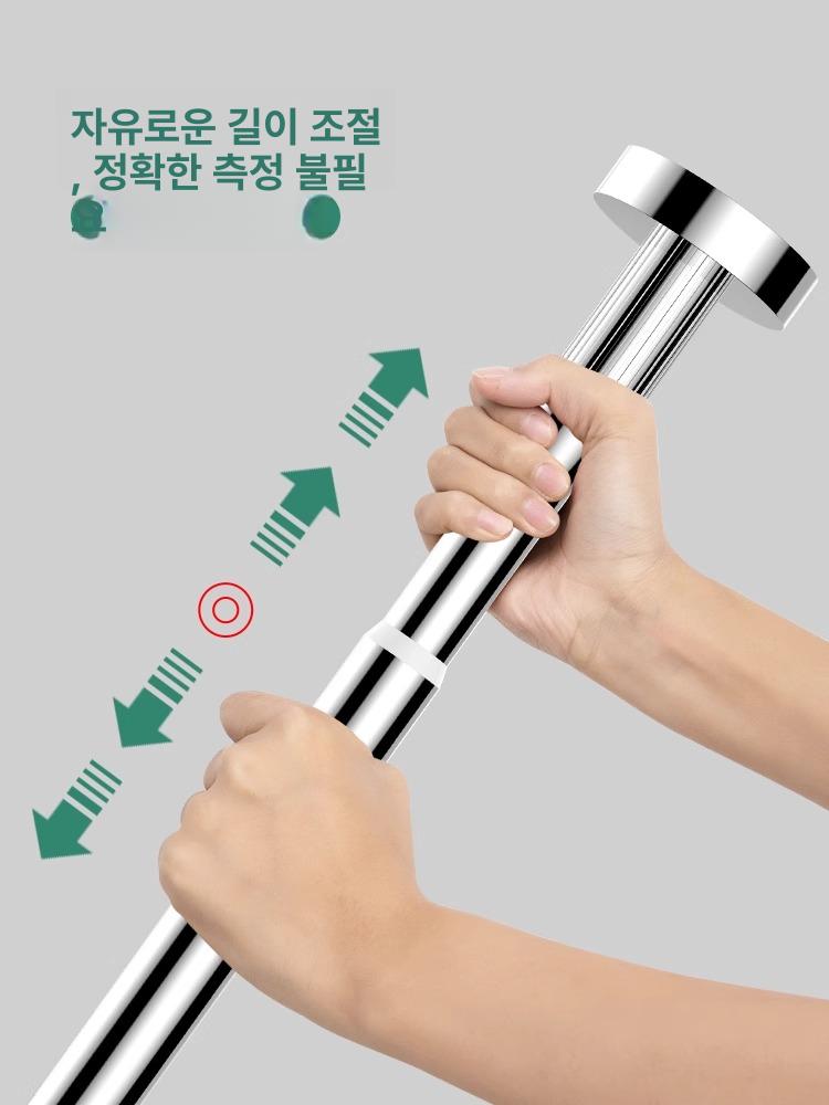 싱크대지지대 언더볼 싱크볼 세면대 브래킷 반다리 브라켓 실버 [35-50cm] 1개 - 상세 이미지 3