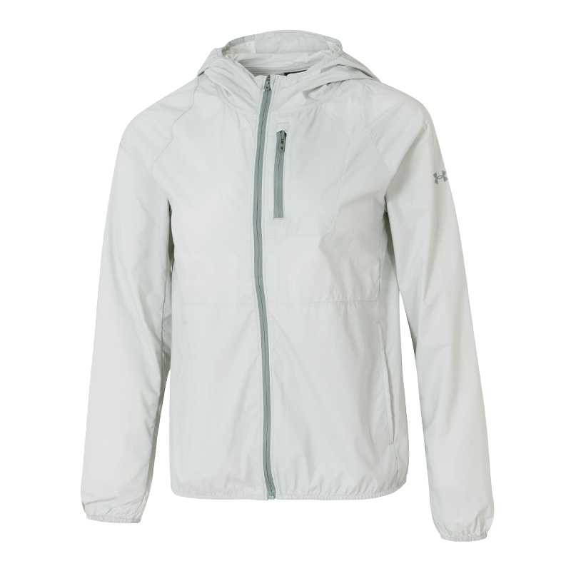 언더아머 LAUNCH LIGHTWEIGHT JKT 그린 여성 재