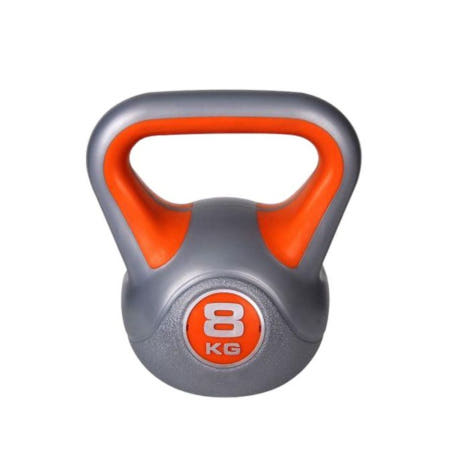 홈트레이닝 코어 헬스 근력운동 밸런스 스쿼트 스포빅스PVC스타일케틀벨8kg
