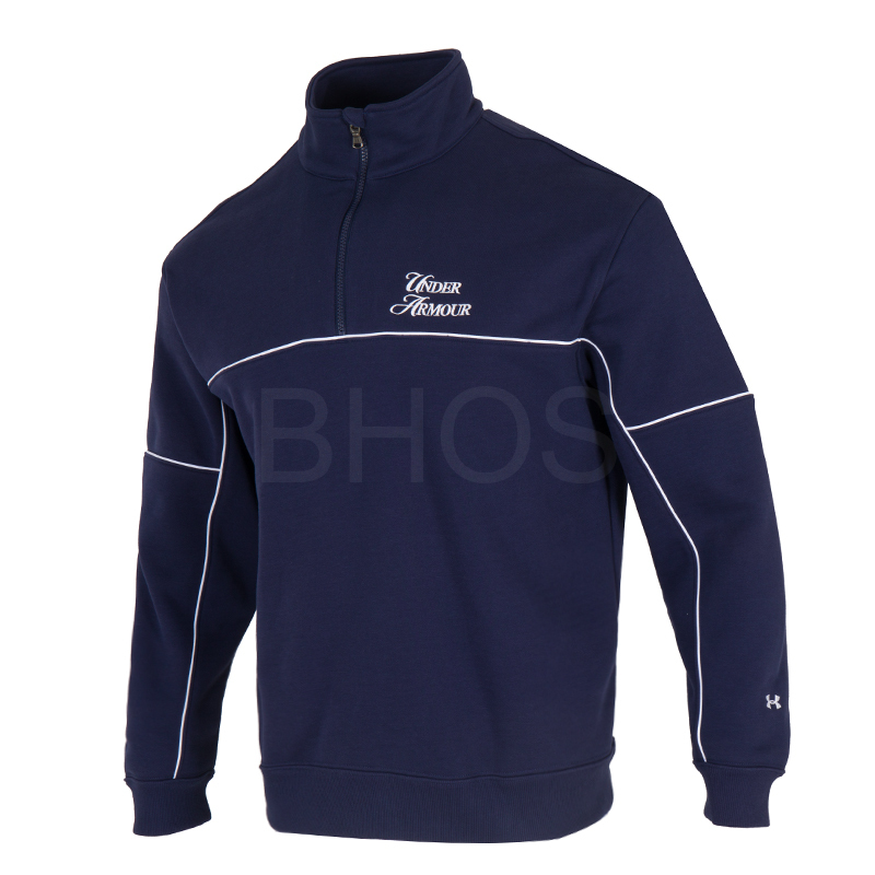 언더아머 APAC Sports Terry 1 Zip 블루 남성