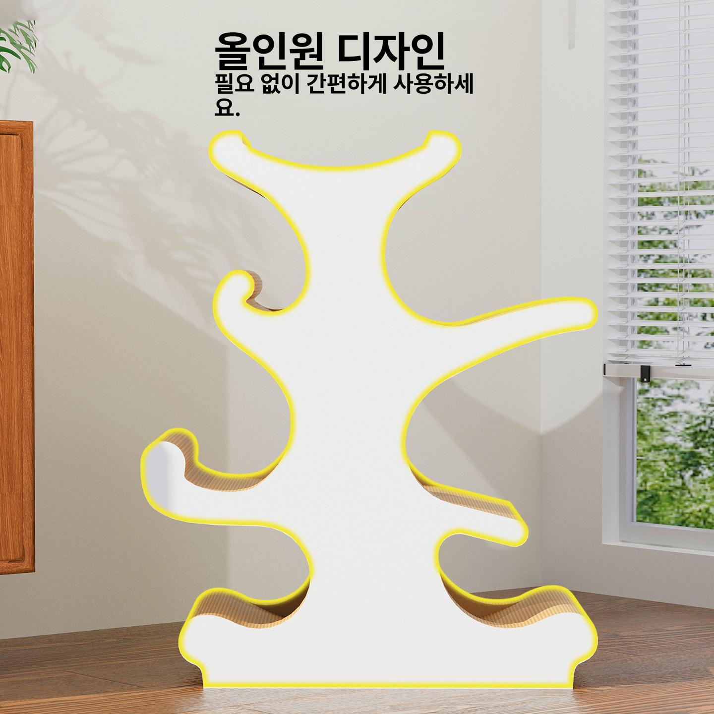 베스트 골판지 고양이놀이터 스크래처 통합형 긁기 라운지 커터 내구성 침대 스크래칭 - 상세 이미지 3