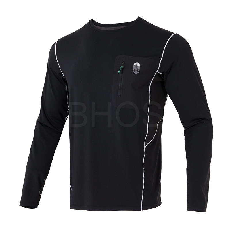 언더아머 APAC Urban OD Isochill LS 블랙 남성