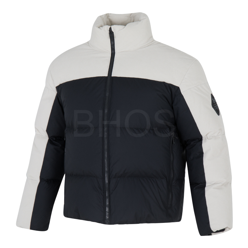 언더아머 LIMITLESS DOWN PUFFER CORD 화이트 남