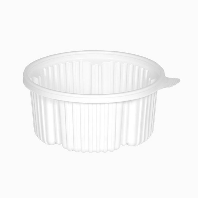 탕용기 중 2700ml PP 225파이 100(H) 세트 흰색 200개 감자탕 해물탕 - 상품 이미지