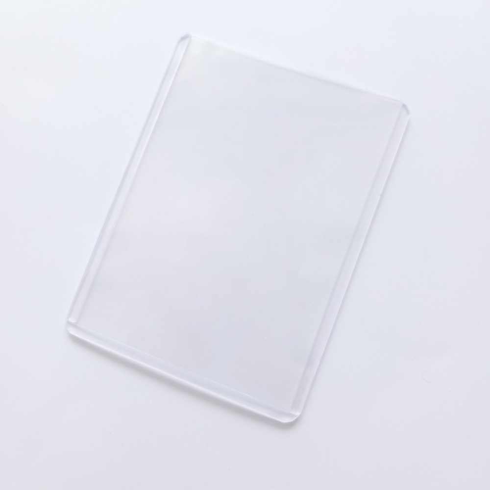 투명 카드 탑로더 세로형 포토홀더 카드바인더 포카 보관케이스 - 상세 이미지 2