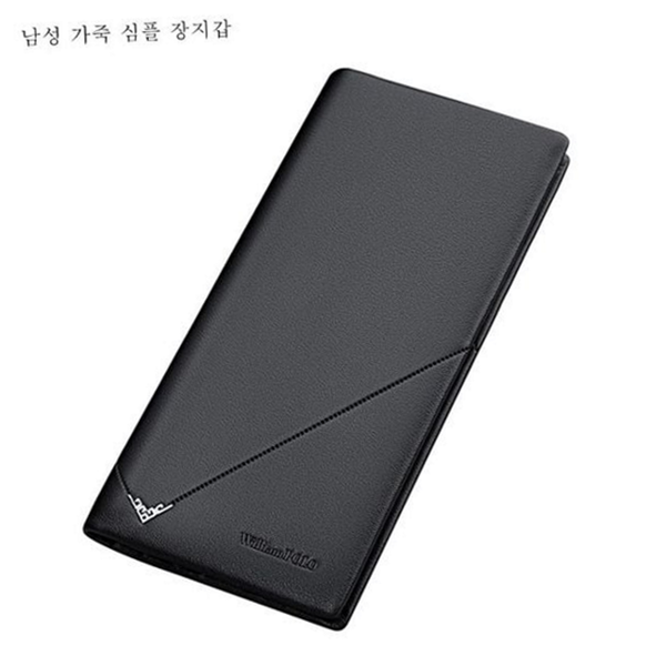 남자친구 남성 소가죽 지갑 장지갑 남성 지갑 직장인 아빠 선물 - 상품 이미지