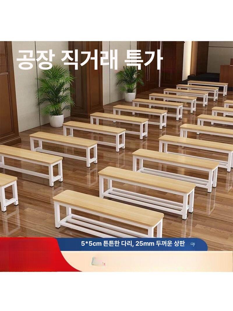 평상 벤치 사각 의자 좌석 정원 가구 인테리어 - 상세 이미지 3