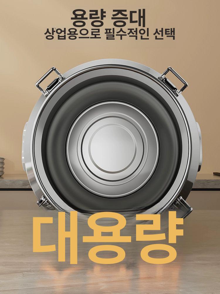 발효통 저장용기 스테인리스 대용량 우유통 액체 운반 탱크 - 상세 이미지 4