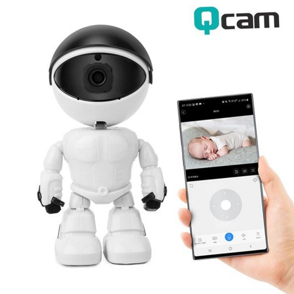 고화질 로봇 무선 카메라 가정용 홈 보안 카메라 스마트 돌봄 - 상품 이미지