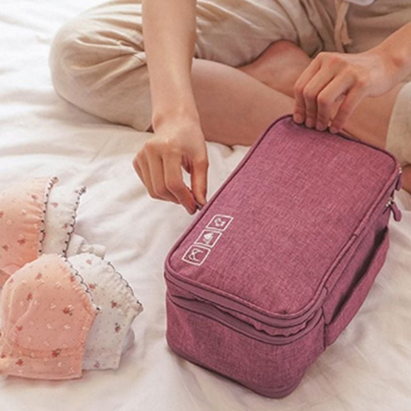 다용도 캐리어 속옷 정리 휴대용 여행용 이너백 수납함 파우치 - 상품 이미지