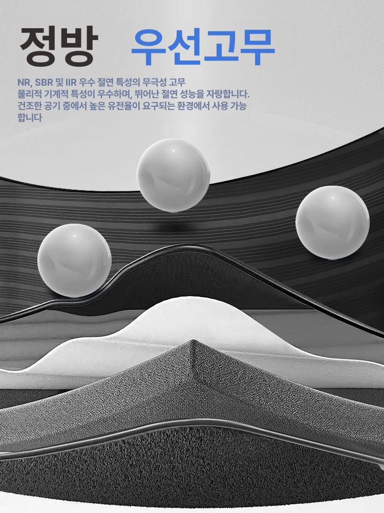 절연 매트 고압 산업용 충격흡수 고무판 안전 작업용 방진깔개 보호 이미지 6