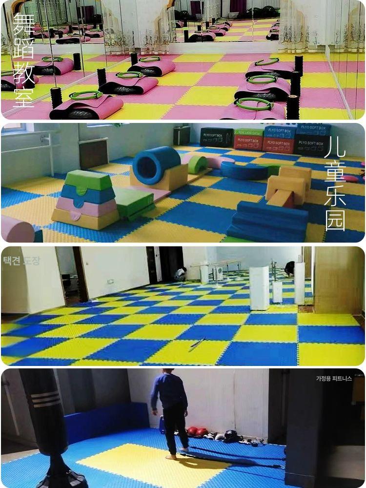 태권도 안전매트 체육관 나뭇결 유도 주짓수 복싱 운동 도장 코팅 - 상세 이미지 4