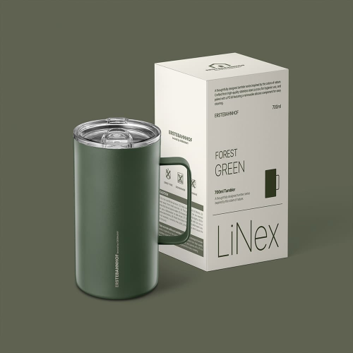 스텐 이중 진공머그 보온보냉 손잡이컵 사무실컵 결로방지 700ml - 상세 이미지 5