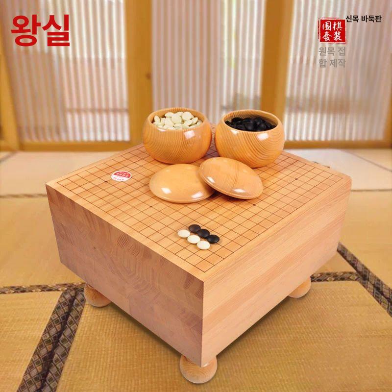 원목 바둑판세트 오목판 장기판 고급 좌식 전통게임 기원용품 알까기 - 상세 이미지 2