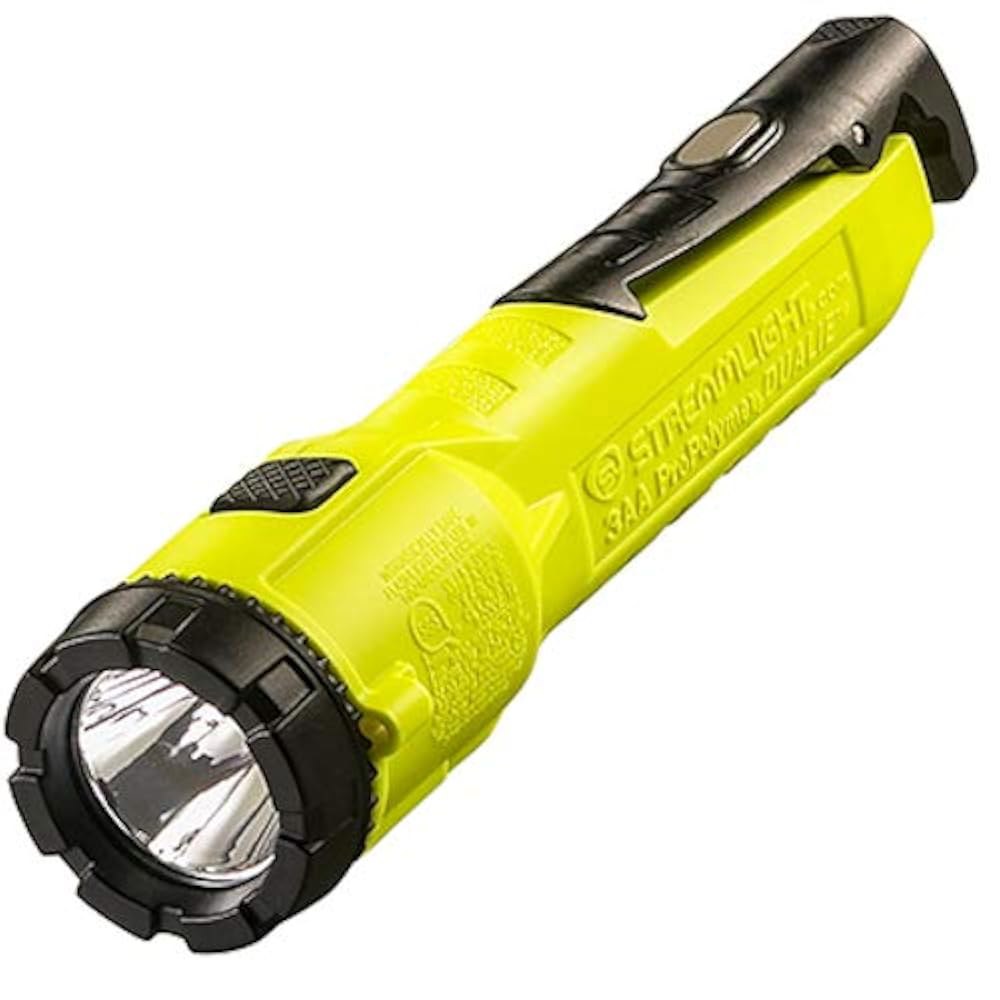 Streamlight 68780 듀얼리 3AA 245-루멘 마그네틱 본질적으로 안전한 산업용 손전등, 배터리 없음/홍수 포함, 노란색 - 상세 이미지 3