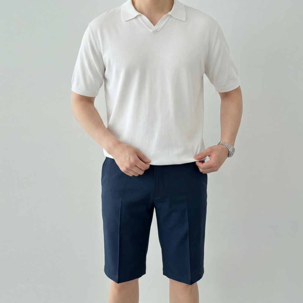 남성골프반바지 여름골프바지 빅사이즈골프웨어 밴딩 이미지 6