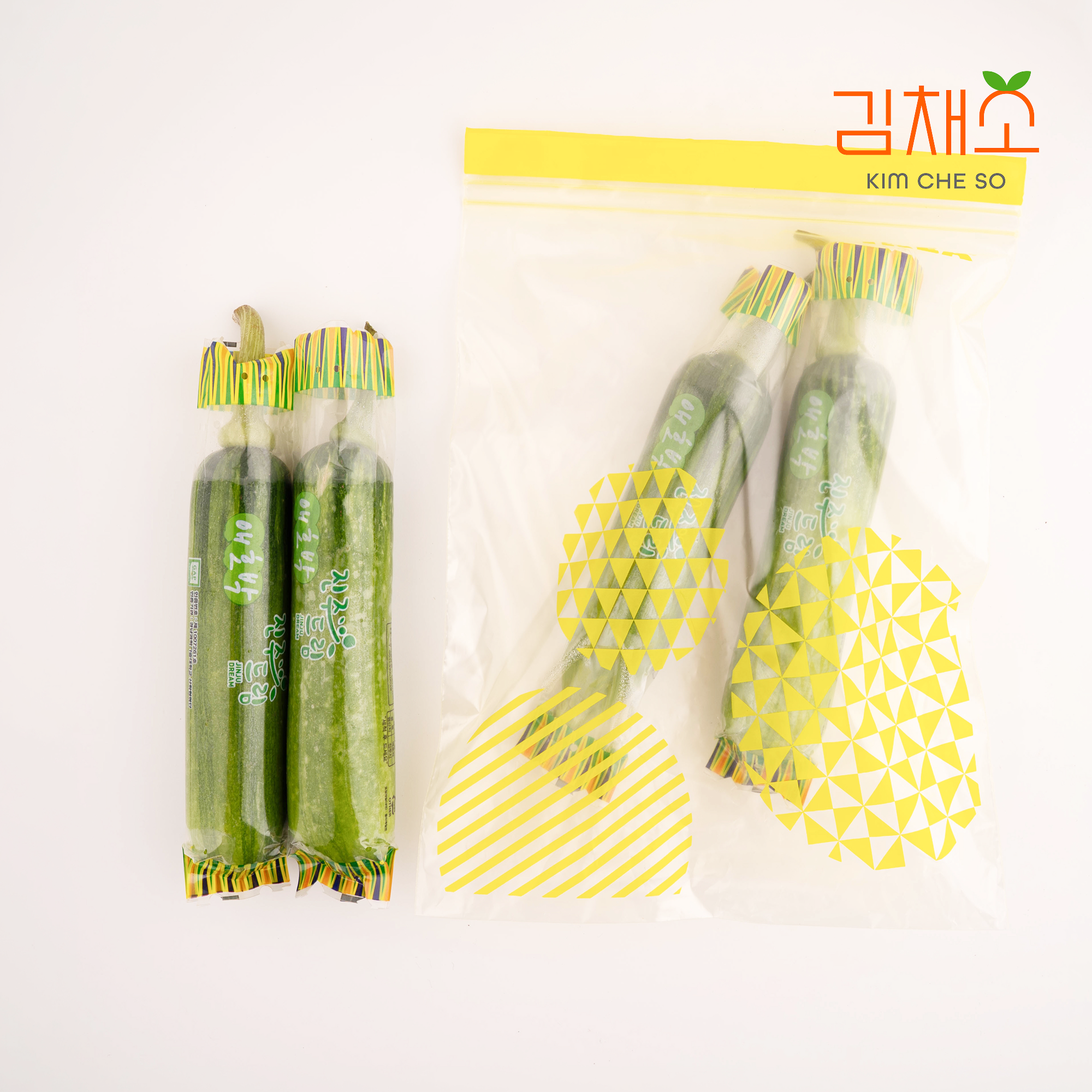 김채소 산지직송 국내산 애호박 특품 320g, 2개 - 상품 이미지