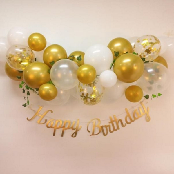 컨페티 생일 파티 풍선 꾸미기 파티 장식 풍선 가랜드 이벤트 - 상품 이미지