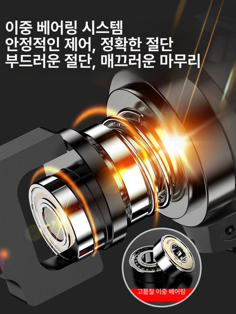 전기 절단기 철판 커터 휴대용 컷팅기 철근 커팅 절삭 금속 메탈 - 상세 이미지 3