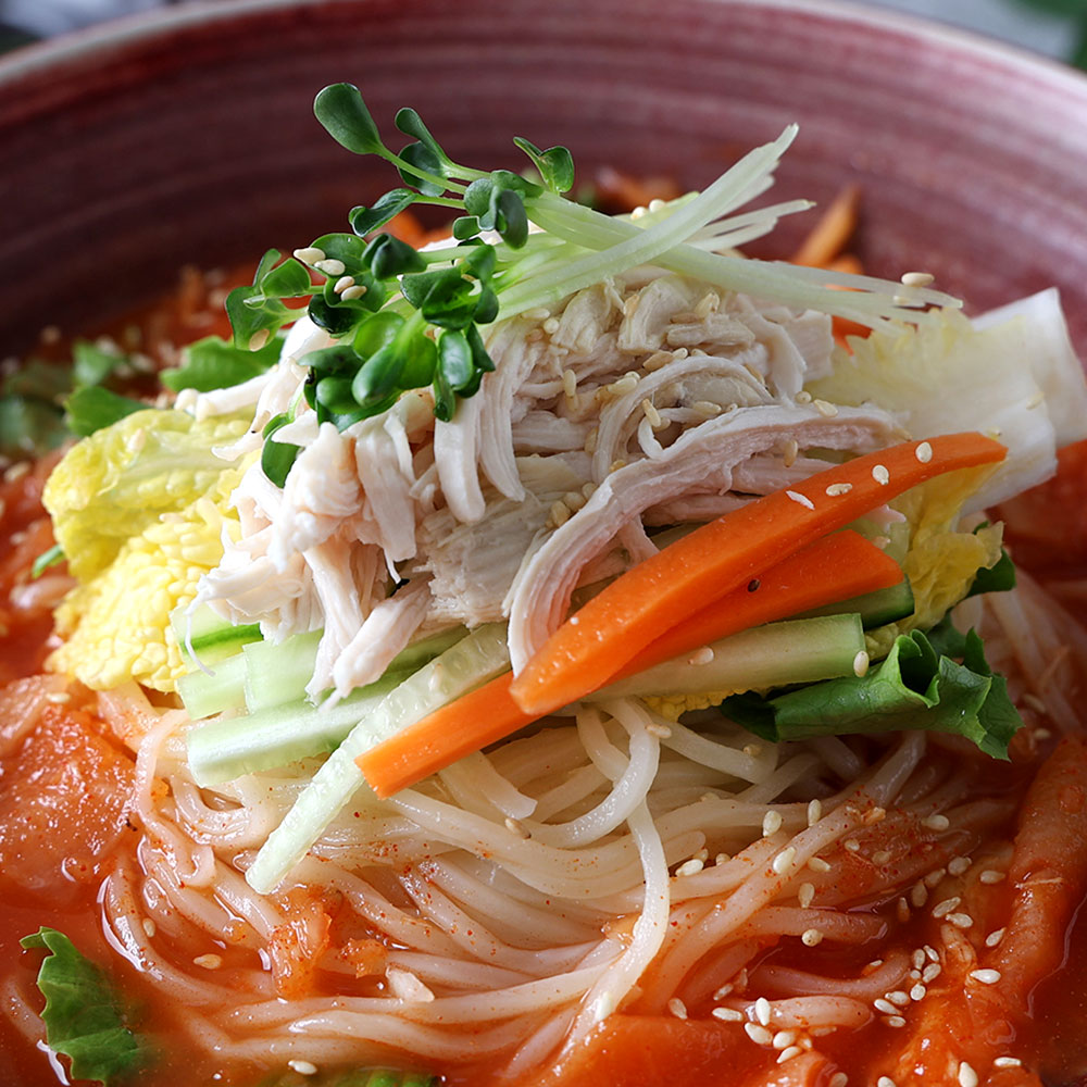 닭가슴살 듬뿍 초계국수 막국수 물 비빔 맛집 - 상세 이미지 2