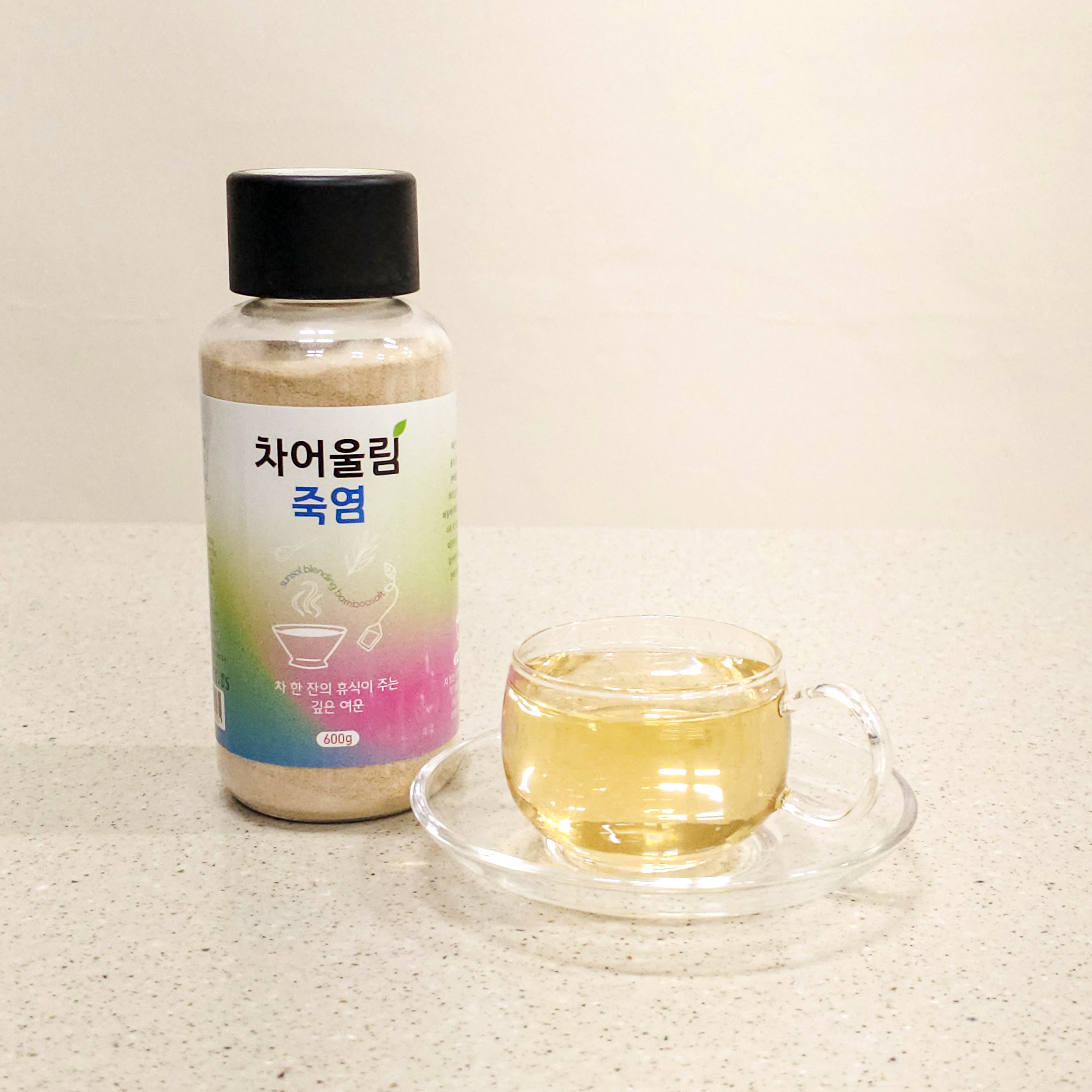 차와 함께 즐기는 차어울림죽염 대용량 600g, 1개 - 상세 이미지 2