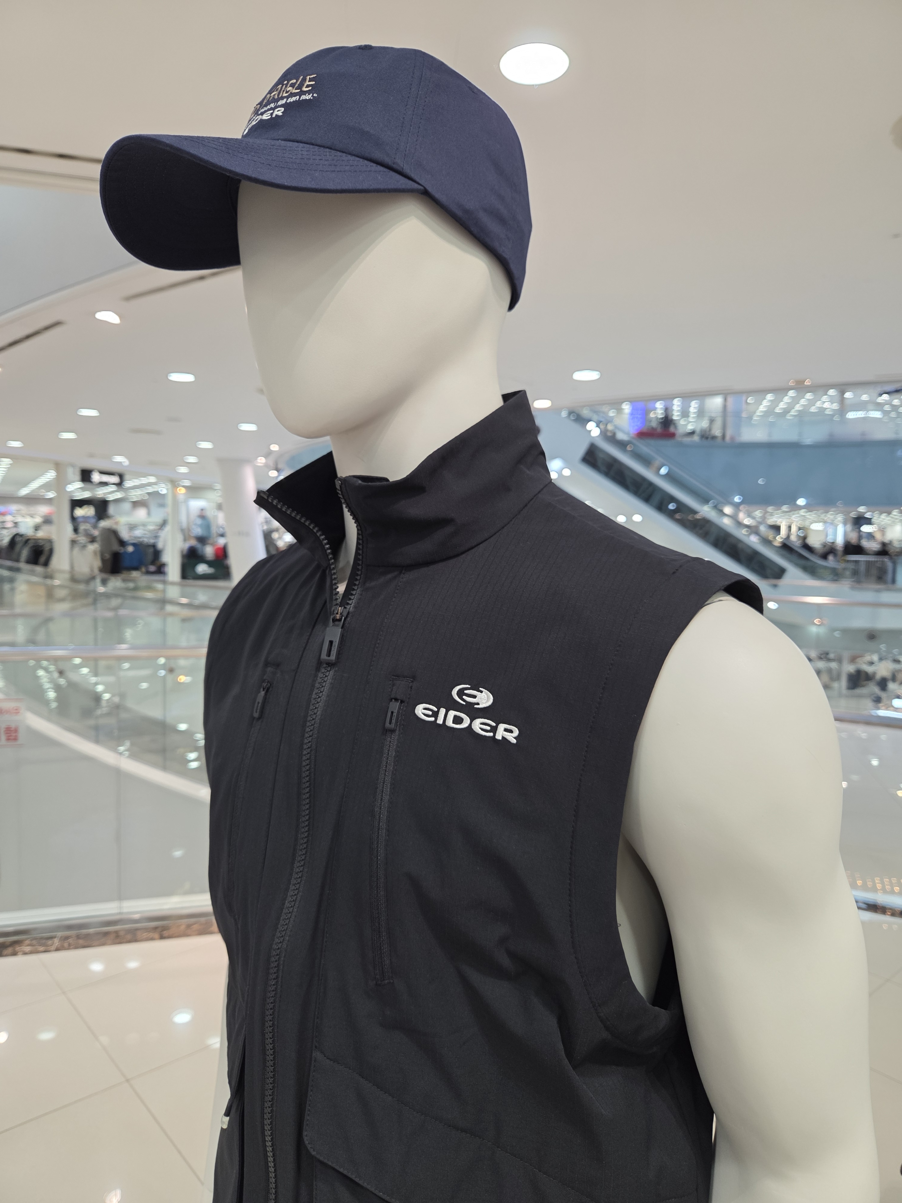 아이더 남성 봄 조끼 등산 아웃도어 방풍 기능성 베스트 MP25601 - 상세 이미지 5