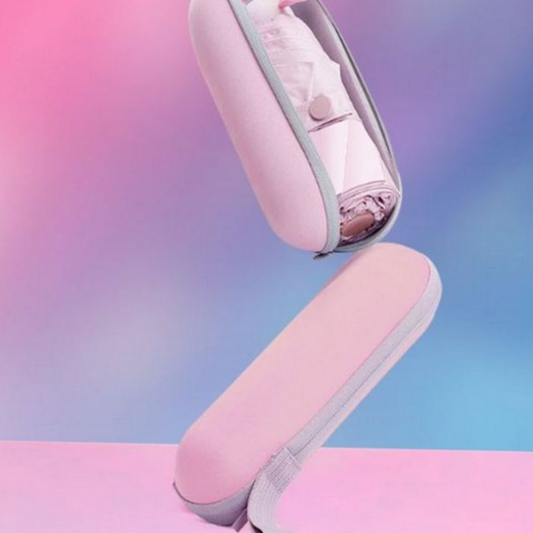 초미니 경량 우산 컴팩트 알약 우산 휴대용 자외선 차단 접이식 - 상품 이미지