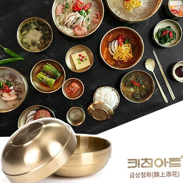 스텐 이중 면기대 티타늄 스테인리스 그릇 국수 대형 - 상품 이미지