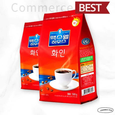 [동서식품][화인 커피분말] 맥스웰하우스 화인 500g x 2개 세트 커머스픽101