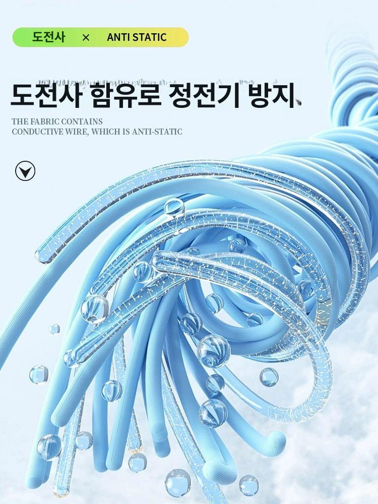 간호사 유니폼 여름 빅사이즈 병원복 가운 간호조무사 스크럽 의료진복 - 상세 이미지 3