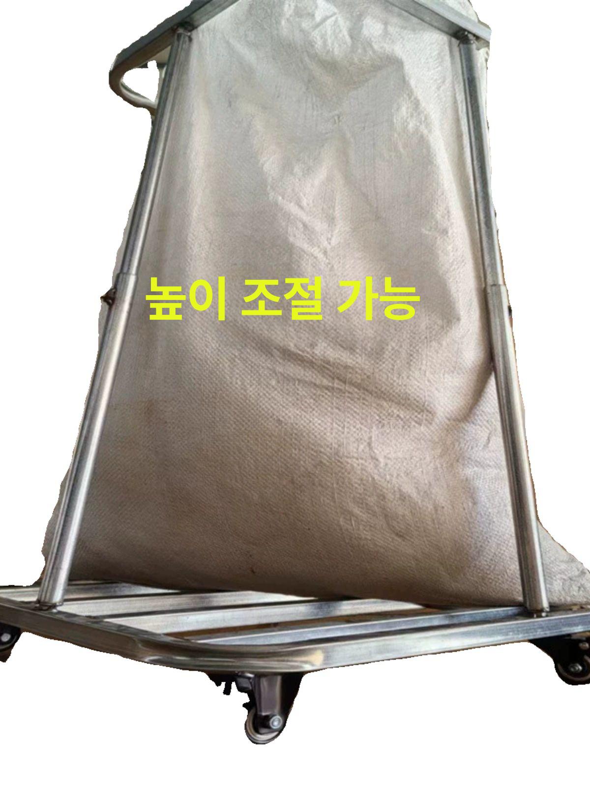 포대 거치대 마대자루 바퀴 프레임 스탠드 지지 홀더 - 상세 이미지 3