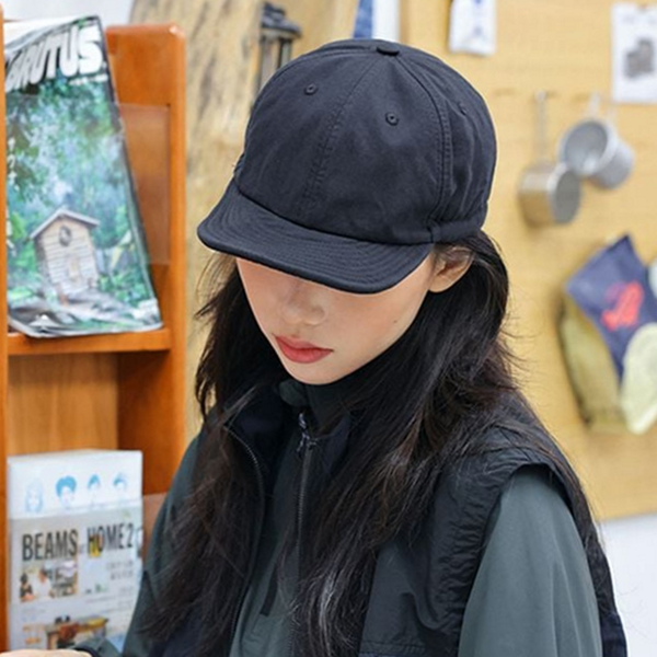 데일리 스트링 숏 캡 스포츠 숏 캡 모자 짧은 남녀공용 - 상품 이미지
