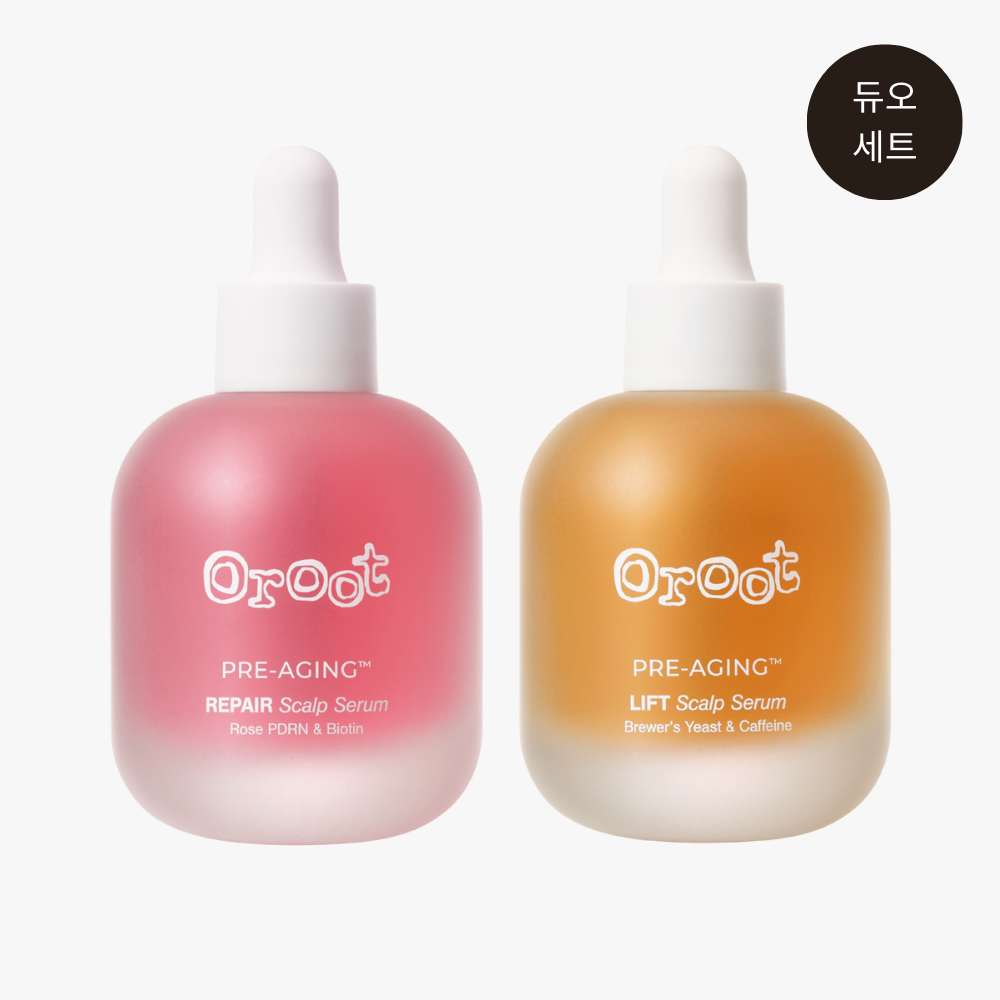 오루트 프리에이징 두피 세럼 탈모케어 두피탄력 영양세럼 50ml x 2개 제품 이미지