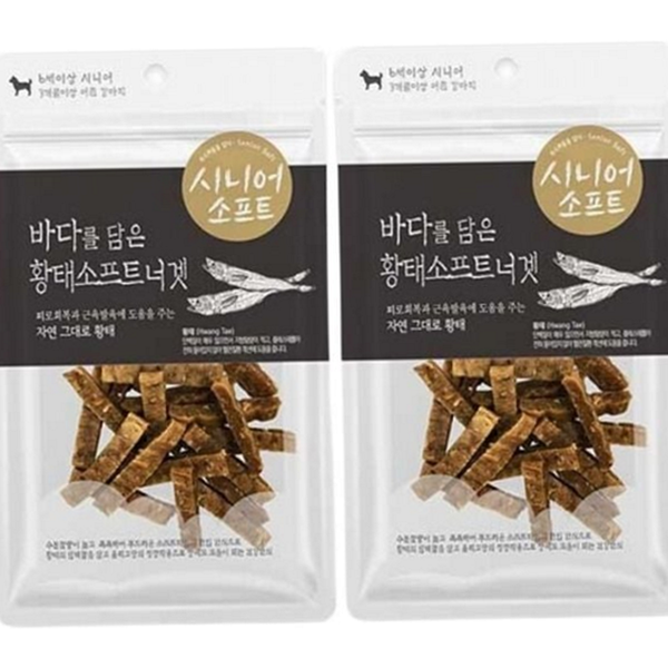 시니어 반려견 간식 황태 강아지 간식 노령견 영양 - 상품 이미지