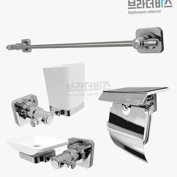 스텐 스테인리스 욕실 거치대 욕실 선반 화장실 정리 - 상품 이미지