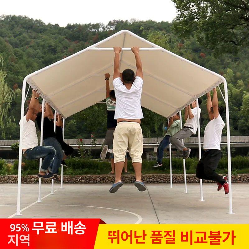 조립식 천막 다용도 차고 주차장 쉘터 바이크 그늘막 캐노피 텐트 가리개 - 상세 이미지 2