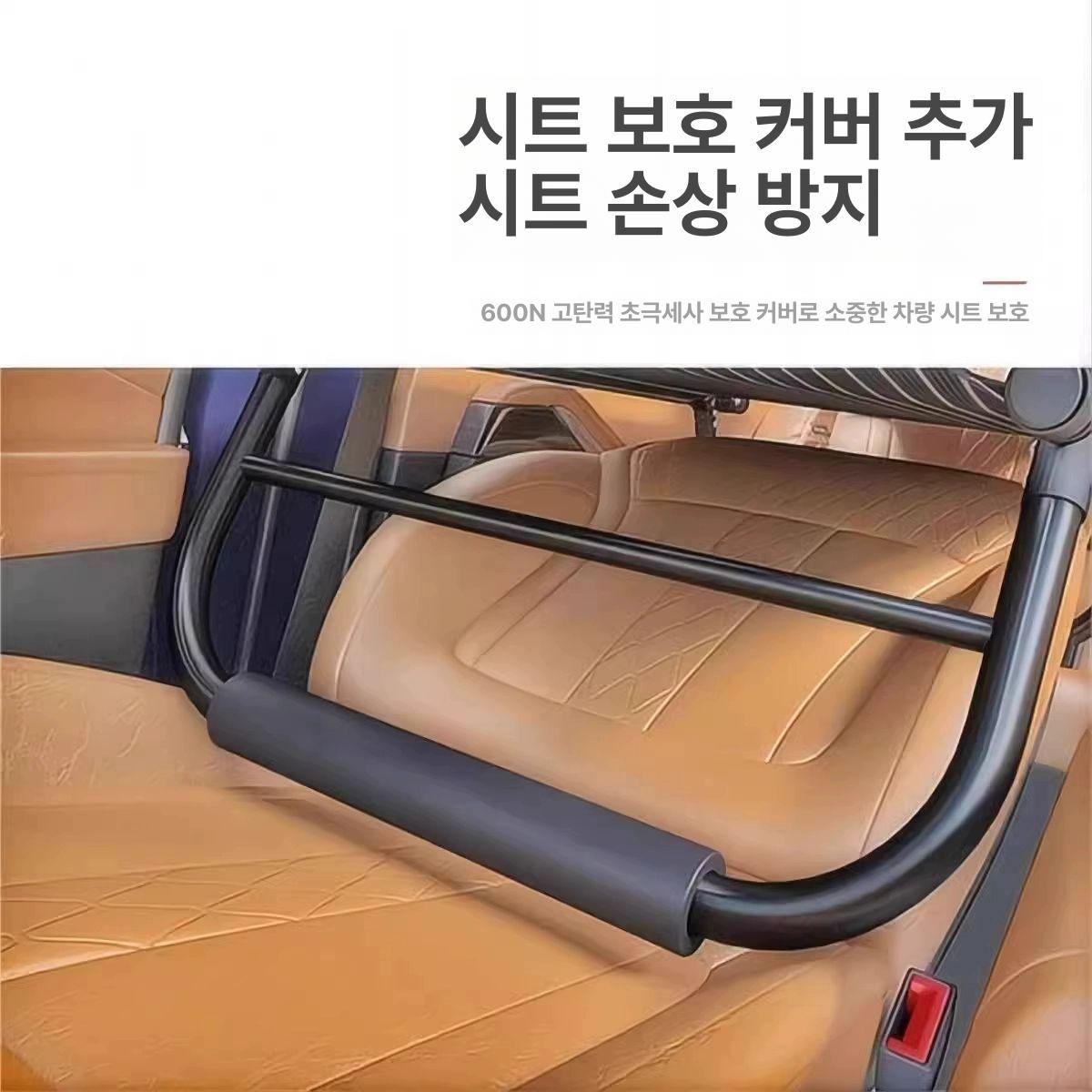 차박 매트리스 차량용 침대 캠핑 뒷좌석 폴딩 수면 휴식 RV용 - 상세 이미지 4