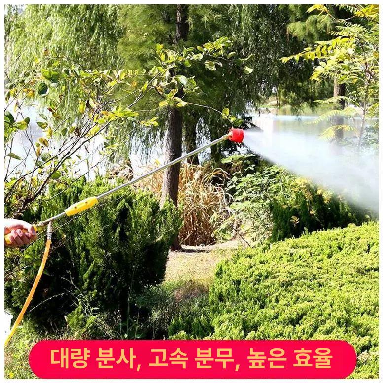 농업용 분무기 농약 스프레이 노즐 분무건 방역 살포기 분사 - 상세 이미지 4
