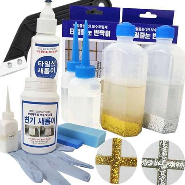 셀프 타일 줄눈 코팅제 욕실 변기 줄눈 코팅제 보수제 재료 - 상품 이미지