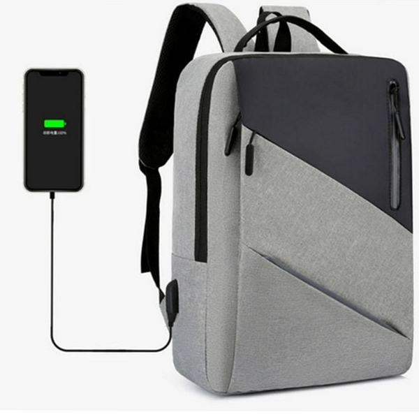 데일리 남성 백팩 직장인 남성 usb 백팩 노트북 수납 - 상품 이미지
