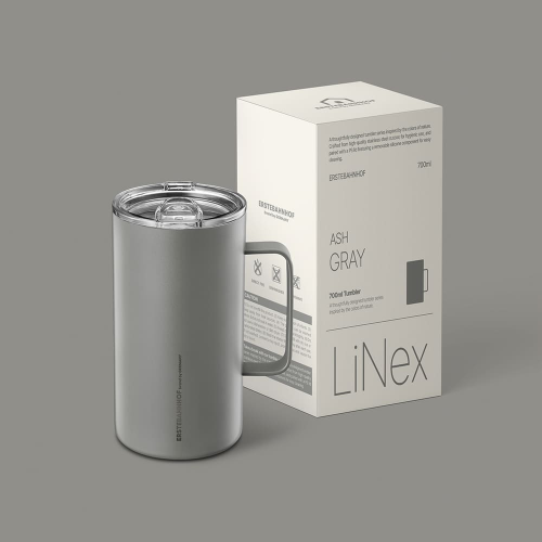 스텐 이중 진공머그 보온보냉 손잡이컵 사무실컵 결로방지 700ml - 상세 이미지 3