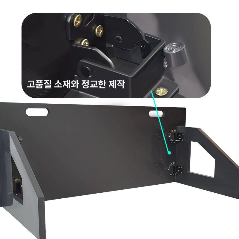 접이식 리바운더 패스 리턴볼 벽 훈련판 축구 풋살 슈팅 트레이닝 연습기 - 상세 이미지 4