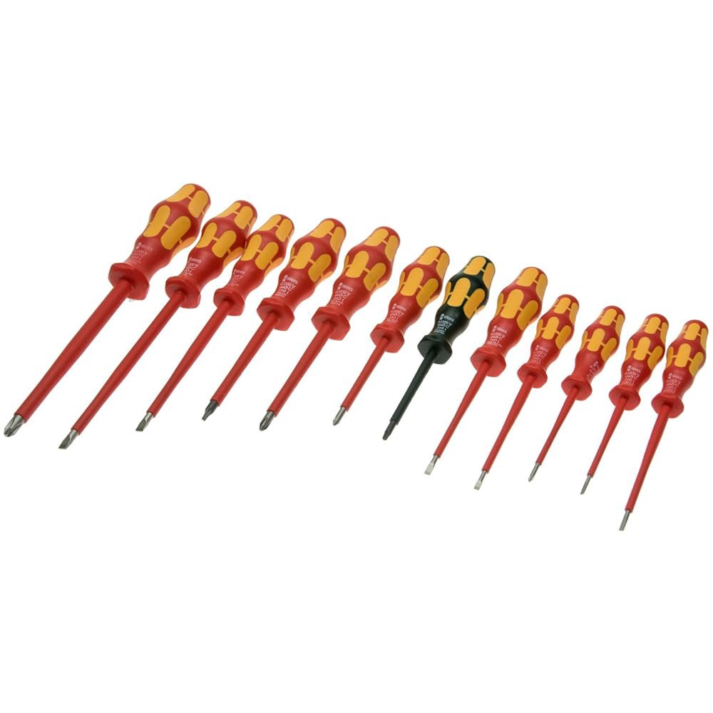 Wera - Vde 절연 드라이버 세트 12Pc (Sl / Ph Sq), 160I 12-5347900001 - 상품 이미지