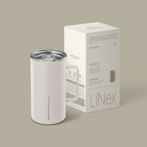 스텐 이중 진공머그 보온보냉 손잡이컵 사무실컵 결로방지 700ml - 상세 이미지 2