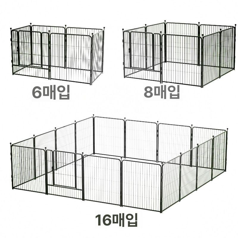 애견 울타리 강아지 야외 가림막 펜스 케이지 휀스 반려동물 운동 - 상세 이미지 2